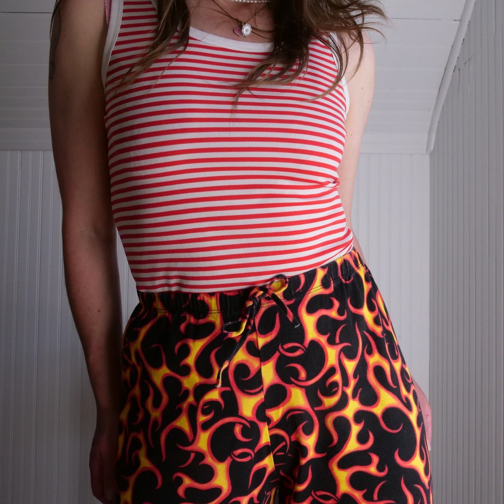 Perfect vintage 70s Sears striped skater tanktop